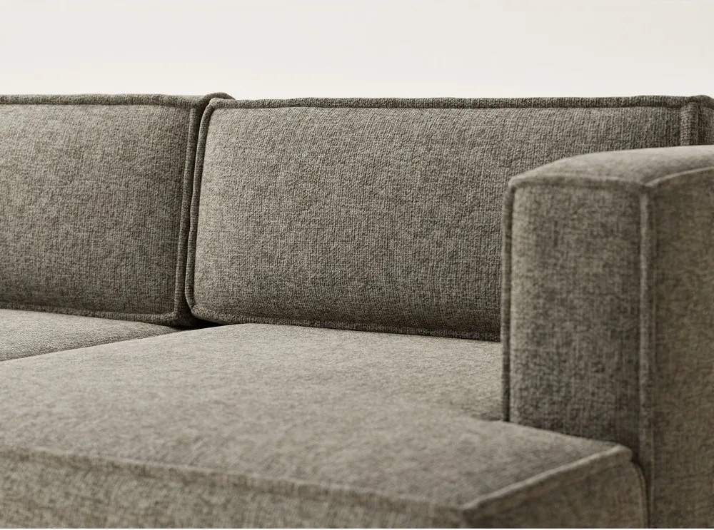 Hnedá ženilková rozkladacia/s úložným priestorom rohová pohovka (pravý roh/s leňoškou) Velto – Maison de Rêve