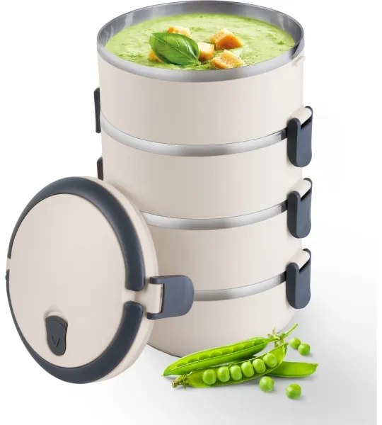 Lamart - Termojedlonosič 2,4 l béžová