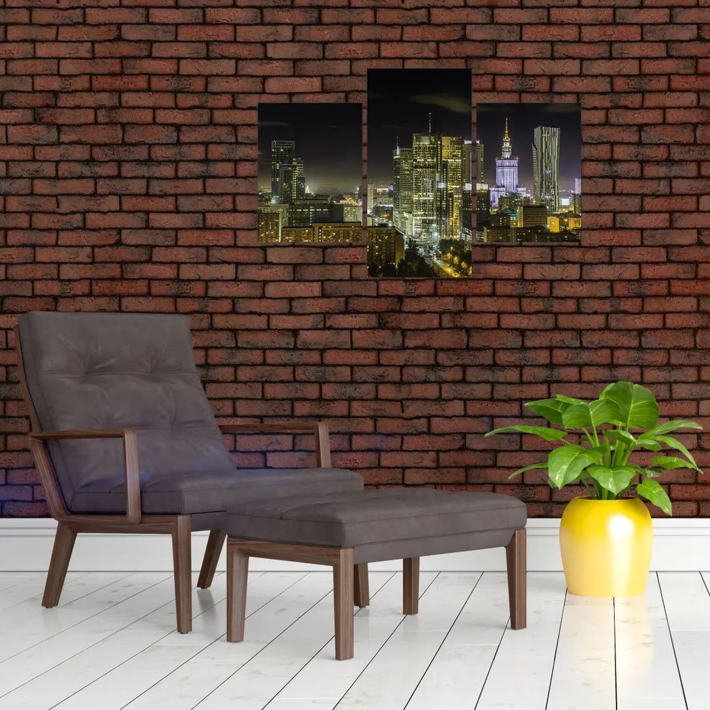 Obraz nočného mesta