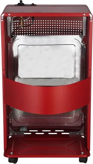 Plynový sporák – 4,2 kW, červený