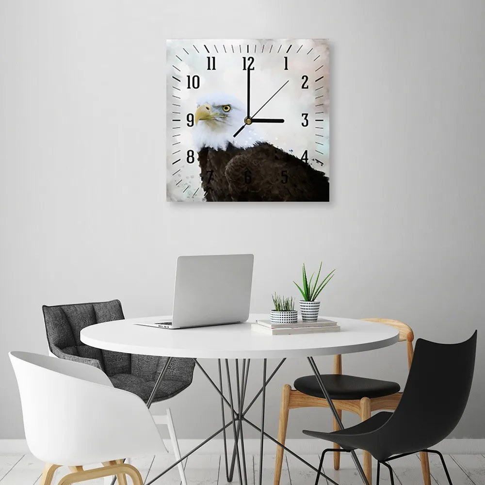 Gario Hodiny na stenu Orol Rozmery: 60 x 60 cm