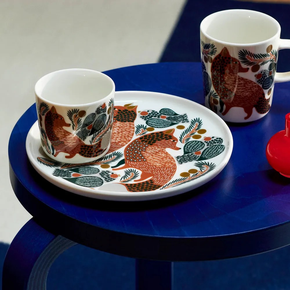 Marimekko Šálka ​​Oiva Ketunmarja 200ml 2ks