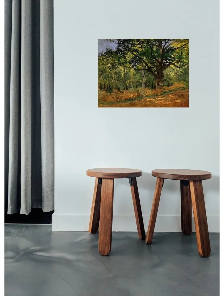 Reprodukcia obrazu Claude Monet - The Bodmer Oak, Fontainebleau Forest, 70 × 50 cm