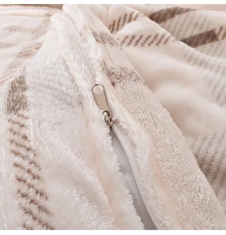 Obliečky z mikroplyšu Mona, Štandardný set jednolôžko obsahuje 1x 140x200 + 1x 70x90