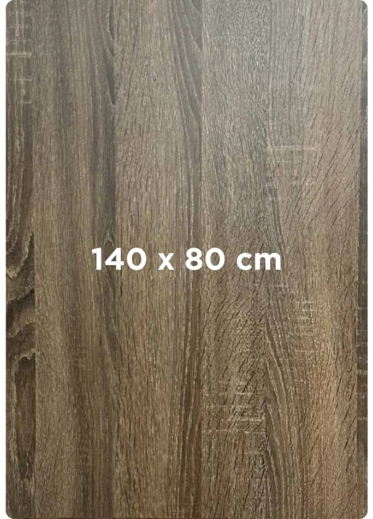 COMPACT 12 SONAMA DARK - STOLOVÁ DOSKA 140x80 cm