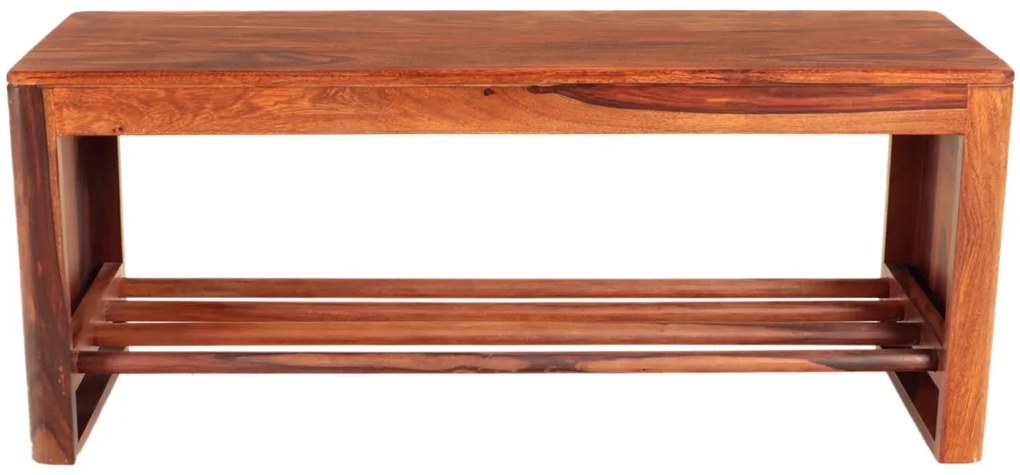 furniture-nabytek.cz - Botník drevený 120x50x40 z masívu palisander