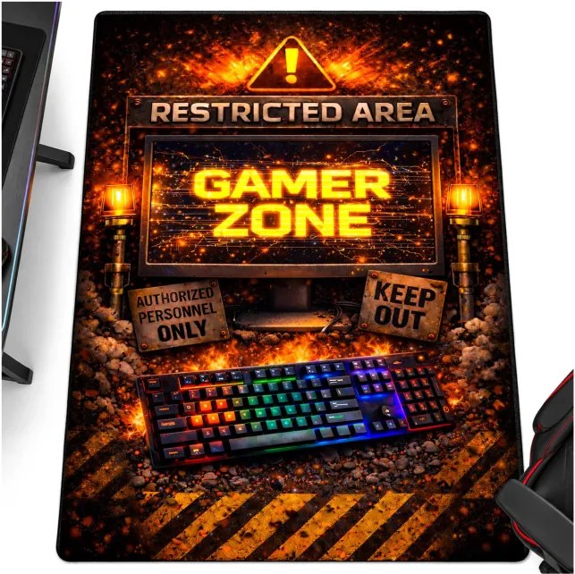 Protišmykový herný koberec Restricted