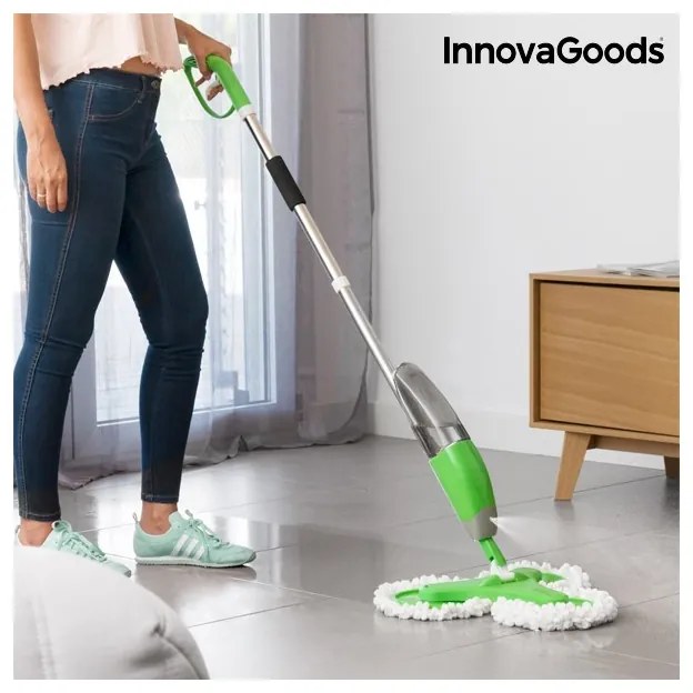 V0100983 InnovaGoods TRIPLE DUST mop so sprejom