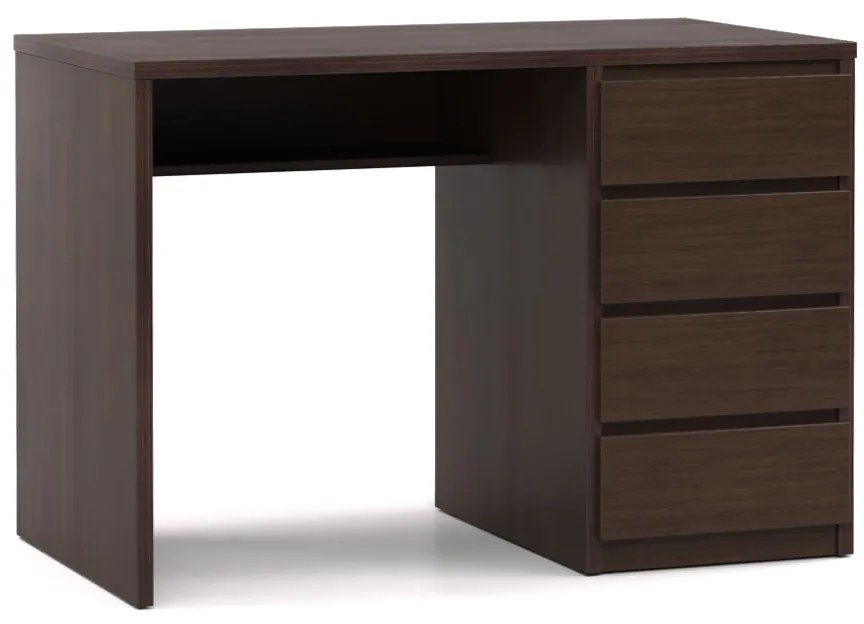 DREVONA Písací stolík pravý wenge RP POLO 2