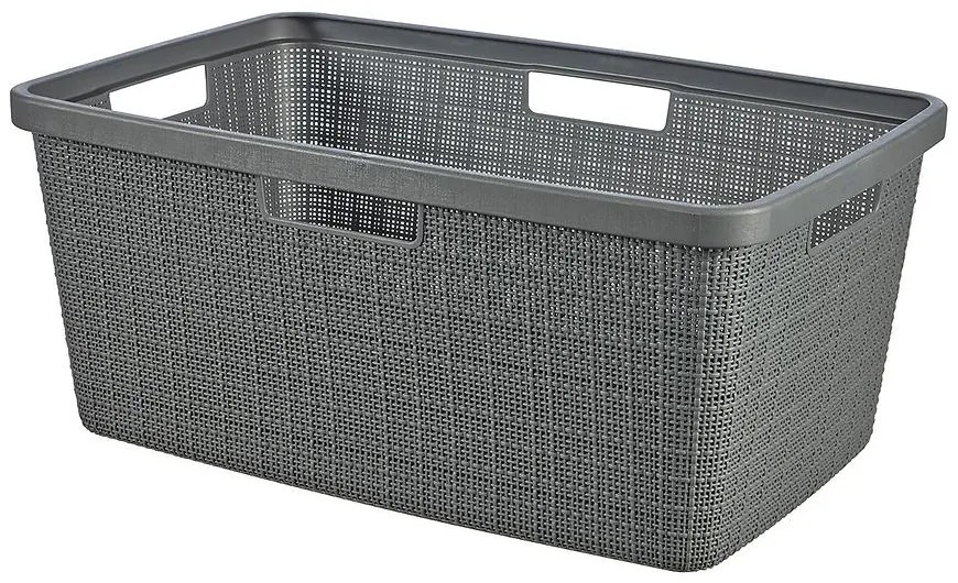 Kôš na bielizeň 46 L 245981 tmavošedý
