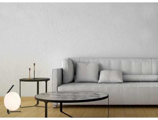 Klausen 108000 - Stolná lampa VESTA 1xE27/7W/230V biela/čierna