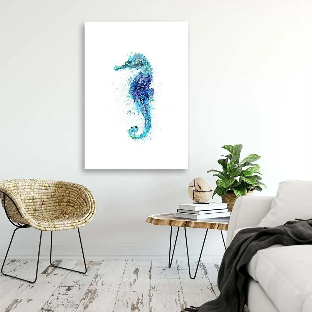 Gario Obraz na plátne Akvarel morský koník - Andrea Haase Rozmery: 40 x 60 cm