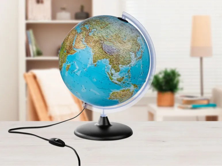 LIVARNO home Svietiaci glóbus, Ø 30 cm (100357665)
