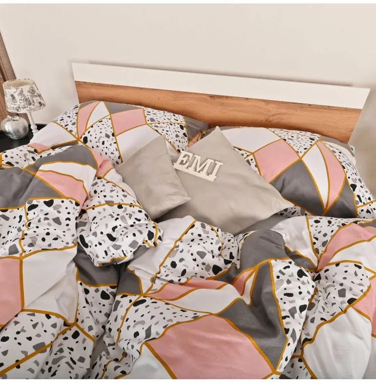 Flanelové obliečky Galina EMI, Štandardný set jednolôžko obsahuje 1x 140x200 + 1x 70x90