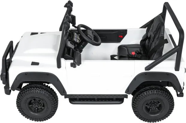 Elektrické autíčko Land Rover Defender 110 SVX biele