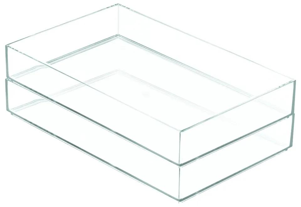 Stohovateľný organizér iDesign Clarity, 30,5 x 20 cm