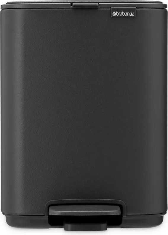 Tmavosivý pedálový oceľový odpadkový kôš 4 l Bo – Brabantia