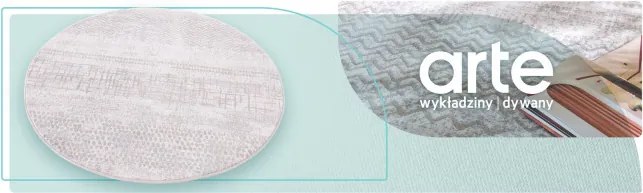 Koberec RAGOLLE Argentum 63857 9293 kruh