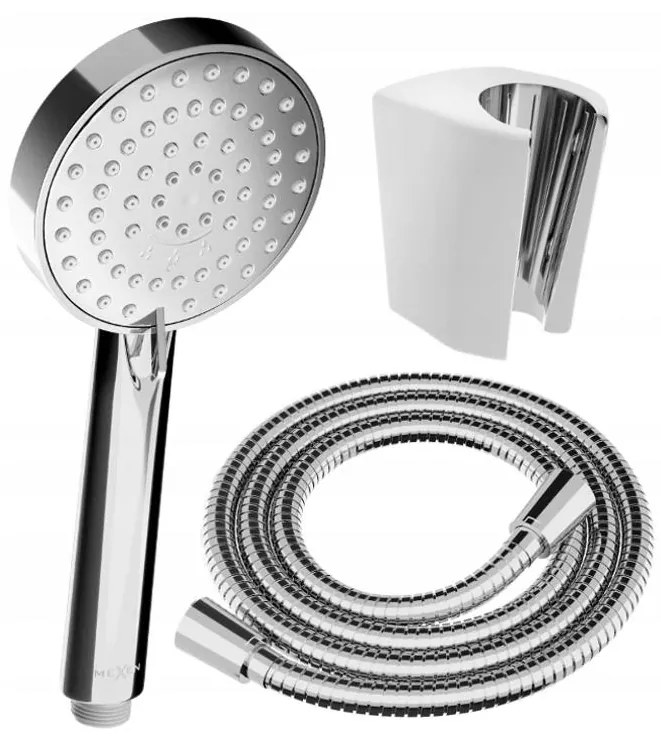 Mexen príslušenstvo - 1-bodový ručný sprchový set R-75, chróm, 785756052-00