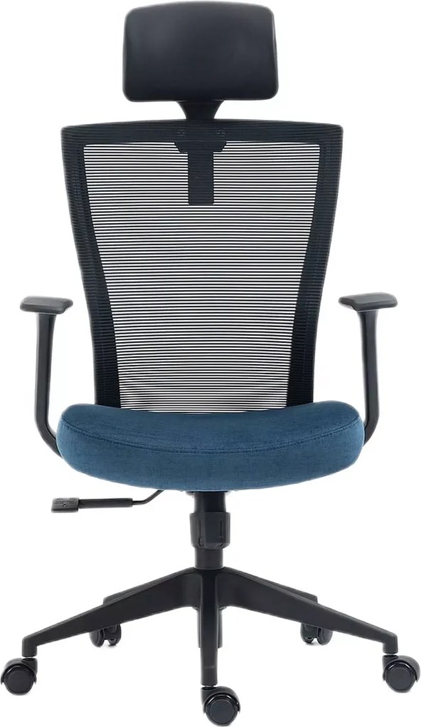 SI Otočná stolička Q-328H modrá