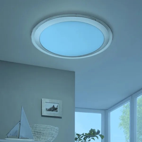 Eglo 96818 - LED RGBW Stmievateľné stropné svietidlo COMPETA-C LED/17W/230V