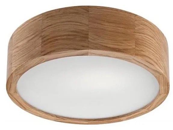 Lamkur Stropné svietidlo OAK 1xE27/60W/230V dub ø 27,5 cm - FSC certifikované LA38025