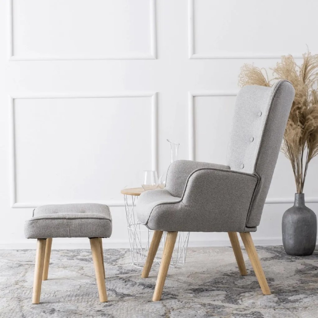 PROXIMA.store - Moderné kreslo LOZANO 2 FARBA: sivá