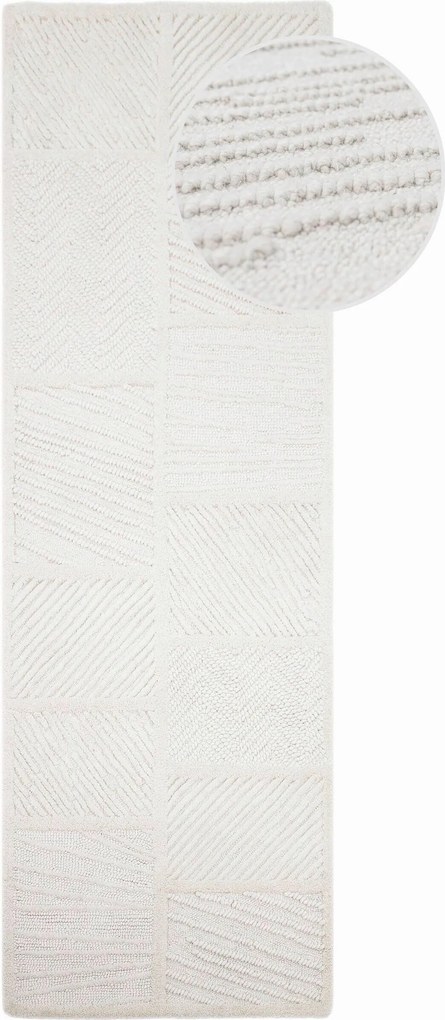 XXXLutz BEHÚŇ, 80/230 cm, biela Flair Rugs - Online Only bytové doplnky - 003165049804