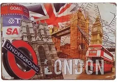 Ceduľa London Underground