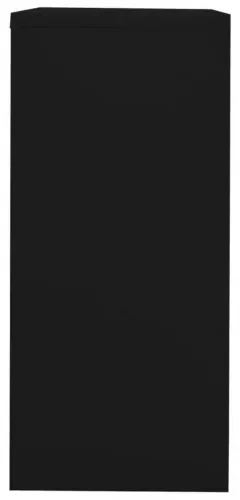 vidaXL Kartotéka čierna 90x46x103 cm oceľová-