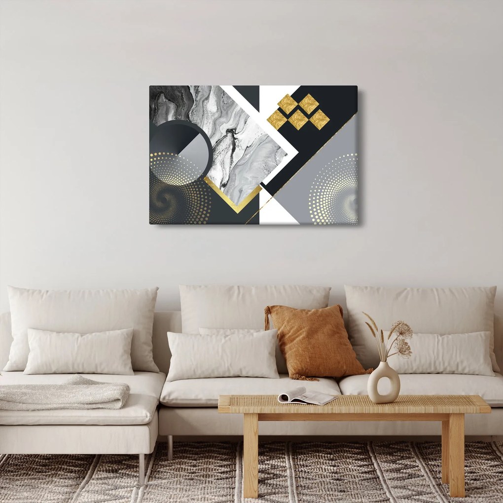 Obraz - Texturoavná koláž (90x60 cm)