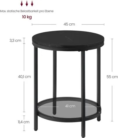 Príručný stolík LET285B58