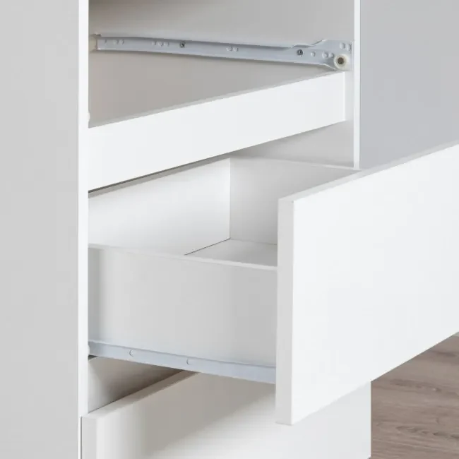 Komoda K140 2D 4SZ CLP biela