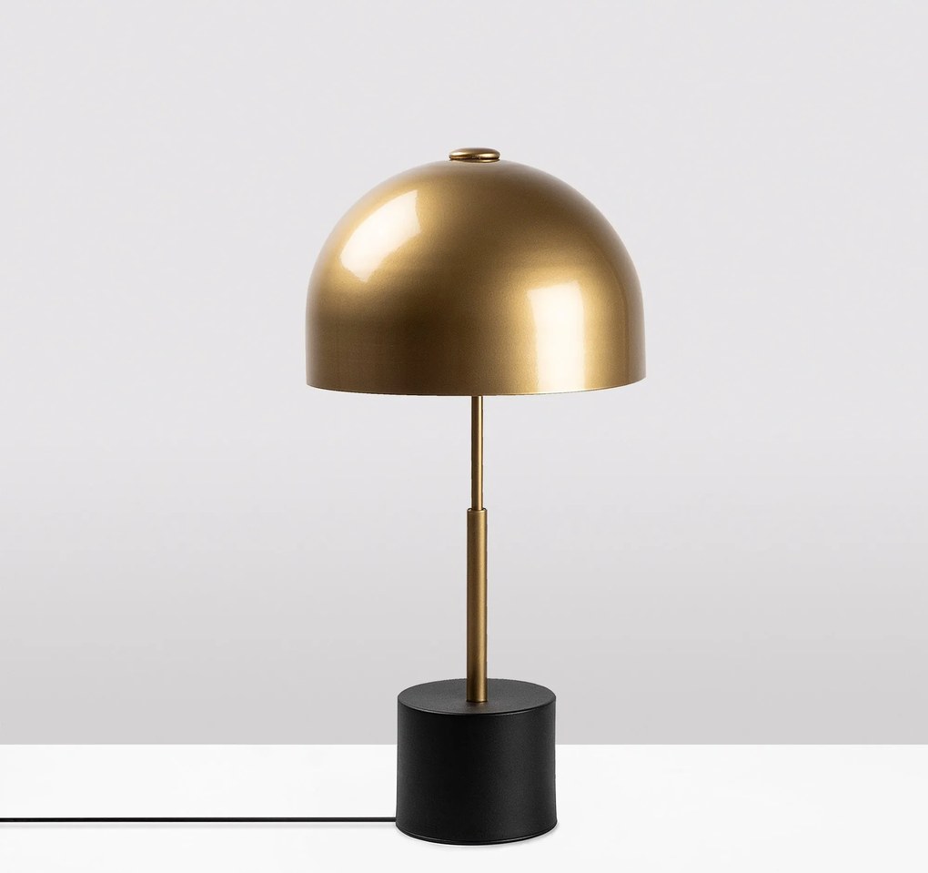 Stolní lampa Mixes černá/zlatá