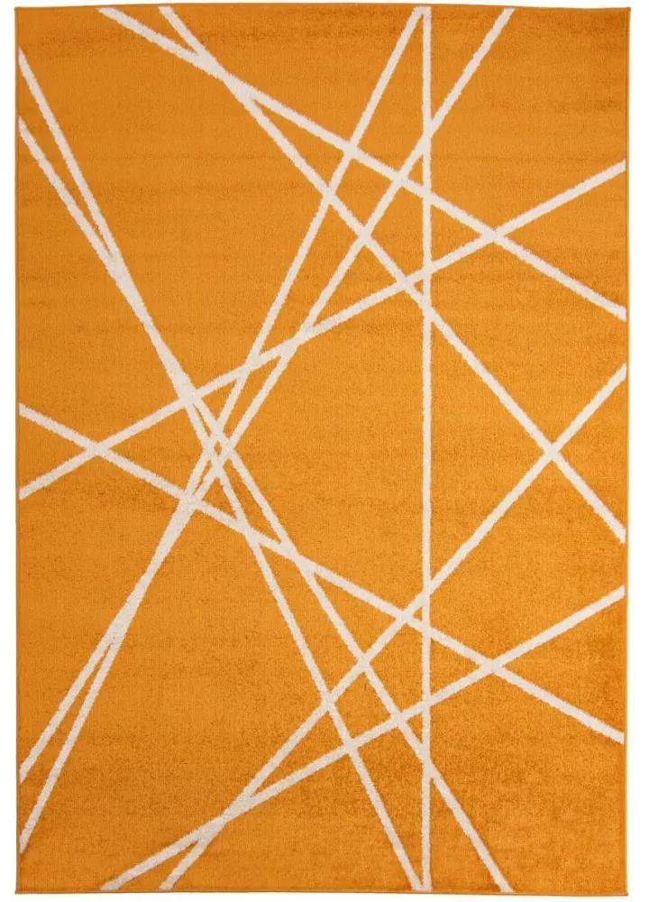 Kusový koberec Rivera tmavo oranžový 300x400cm