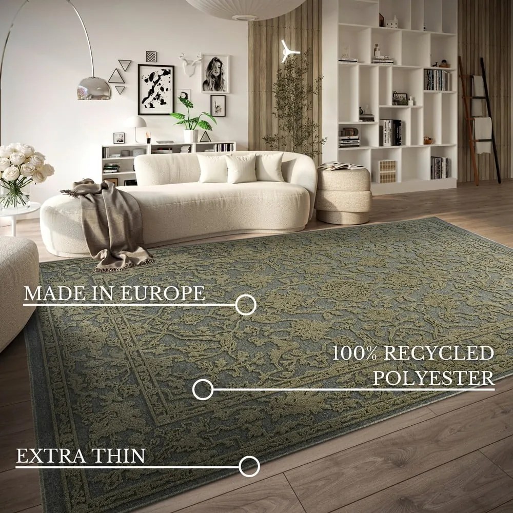 Zelený koberec z recyklovaných vlákien 160x230 cm Ambroise – Villeroy&amp;Boch
