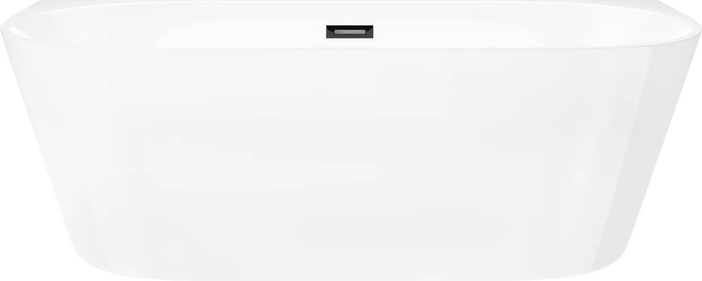 Nástenná vaňa Corsan Mono 150 s čiernym korkom