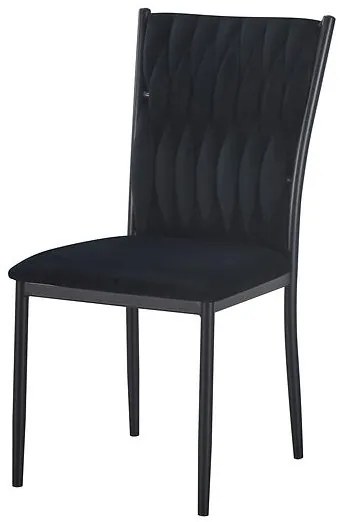 Stolička Glamour 12513 čierna