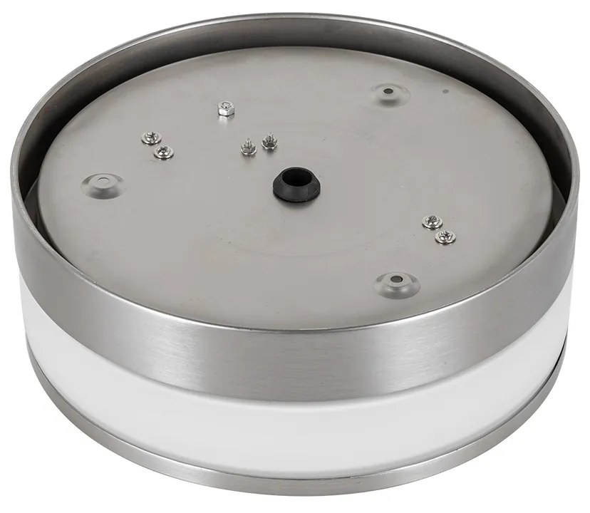 Moderné vonkajšie stropné svietidlo oceľ 23 cm IP44 - Flavi