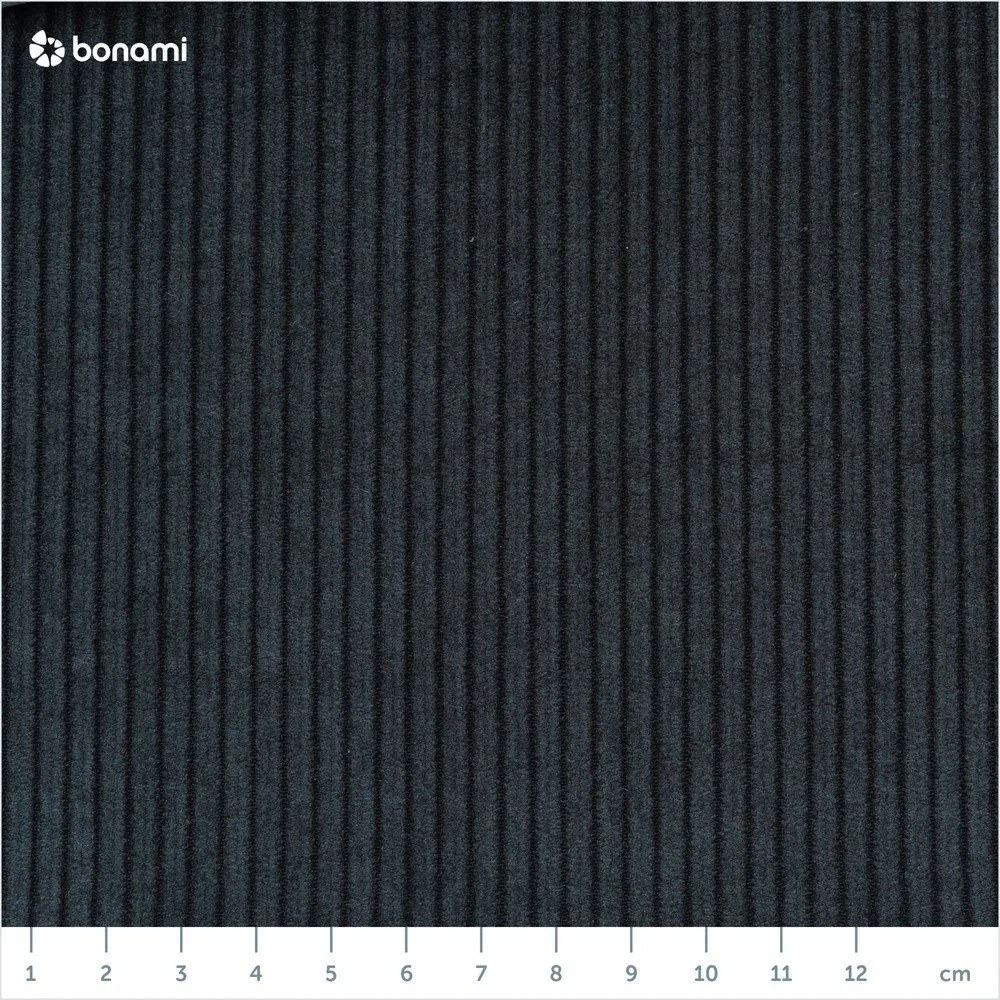 Čiernoantracitová menčestrová pohovka 200 cm Lean – Karup Design