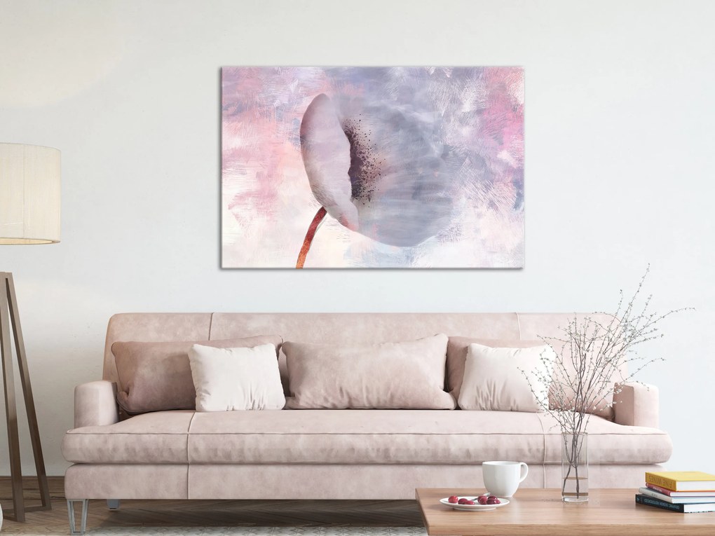 Artgeist Obraz - Windy Flower (1 Part) Wide Veľkosť: 30x20, Verzia: Na talianskom plátne