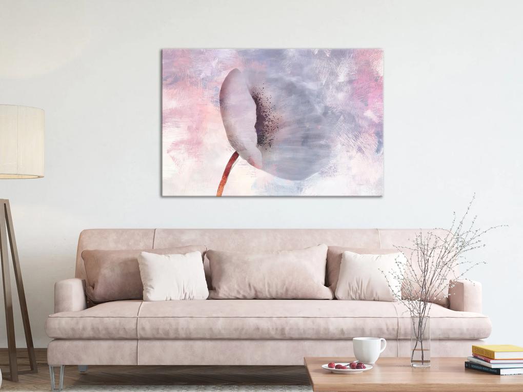 Artgeist Obraz - Windy Flower (1 Part) Wide Veľkosť: 90x60, Verzia: Na talianskom plátne