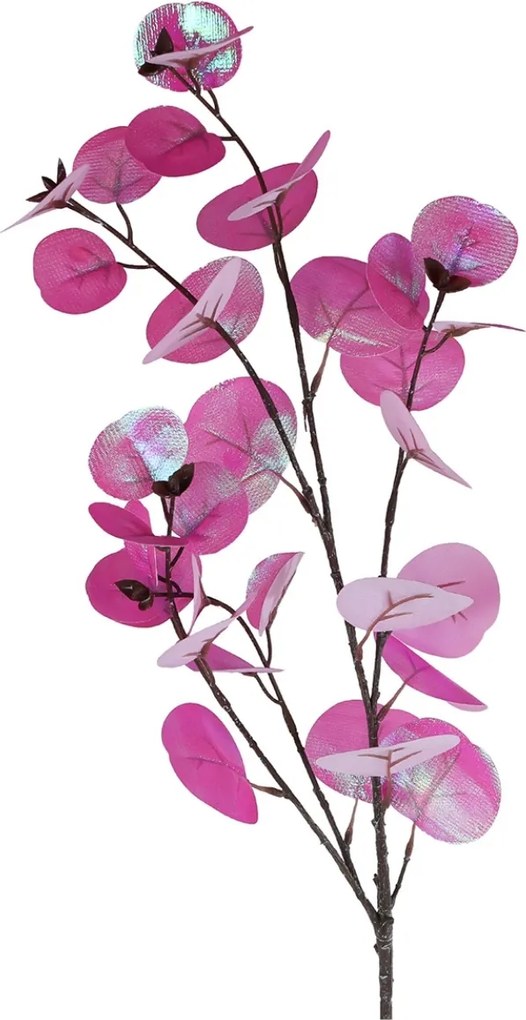 Umelá kvetina EUCALYPTUS 81 cm, fialová
