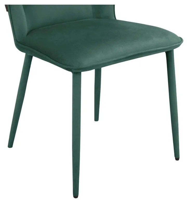 Zelené zamatové jedálenské stoličky v súprave 2 ks Wilma – Støraa