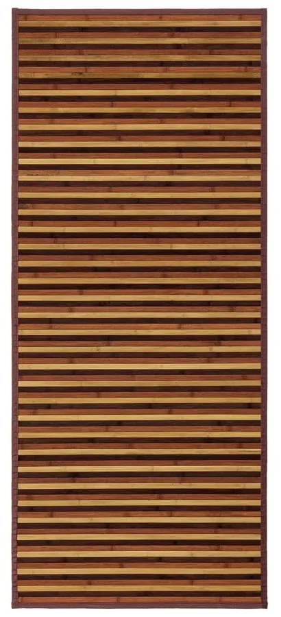 Bambusový behúň v hnedo-horčicovej farbe 75x175 cm – Casa Selección