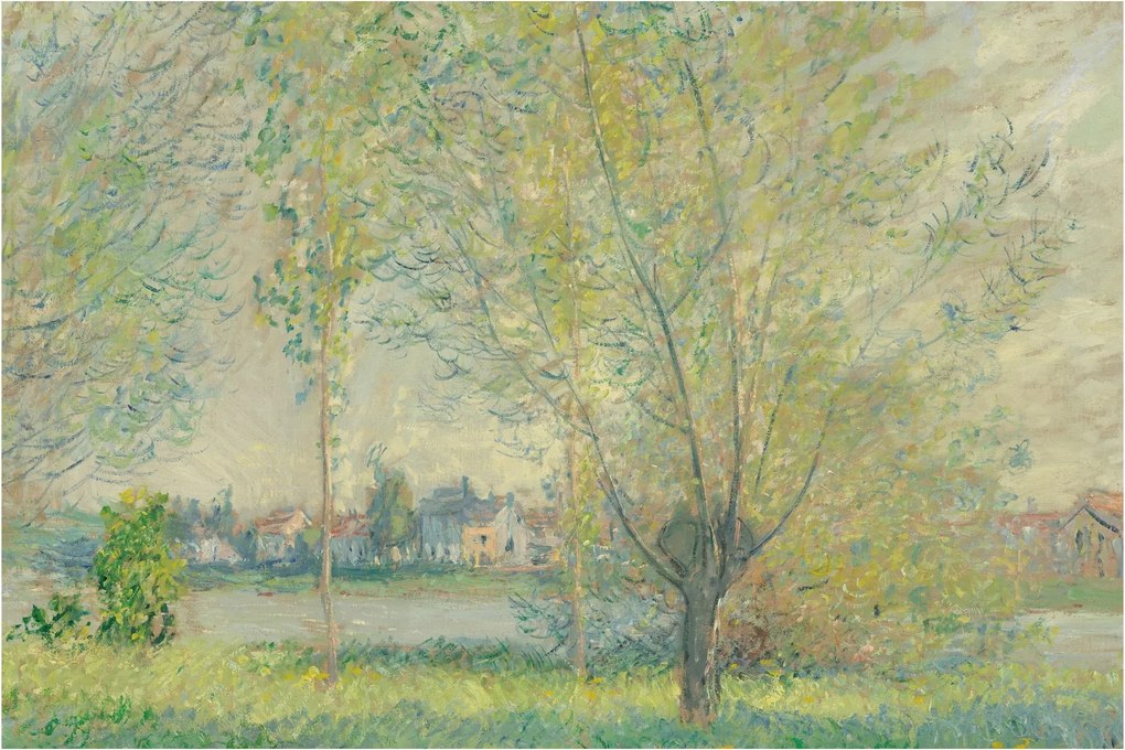 Obraz - Claude Monet, The Willows, reprodukcia (90x60 cm)