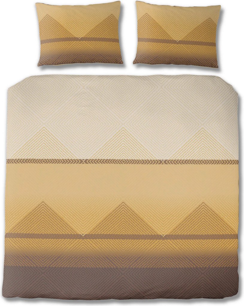 XXXLutz POSTEĽNÁ BIELIZEŇ, flanel, hrdzavá, 200/200 cm Florella - Obliečky & plachty - 004388023203