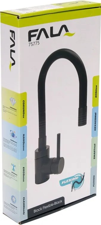 Fala Batérie drezová BLACK FLEXIBLE čierná TO-75775