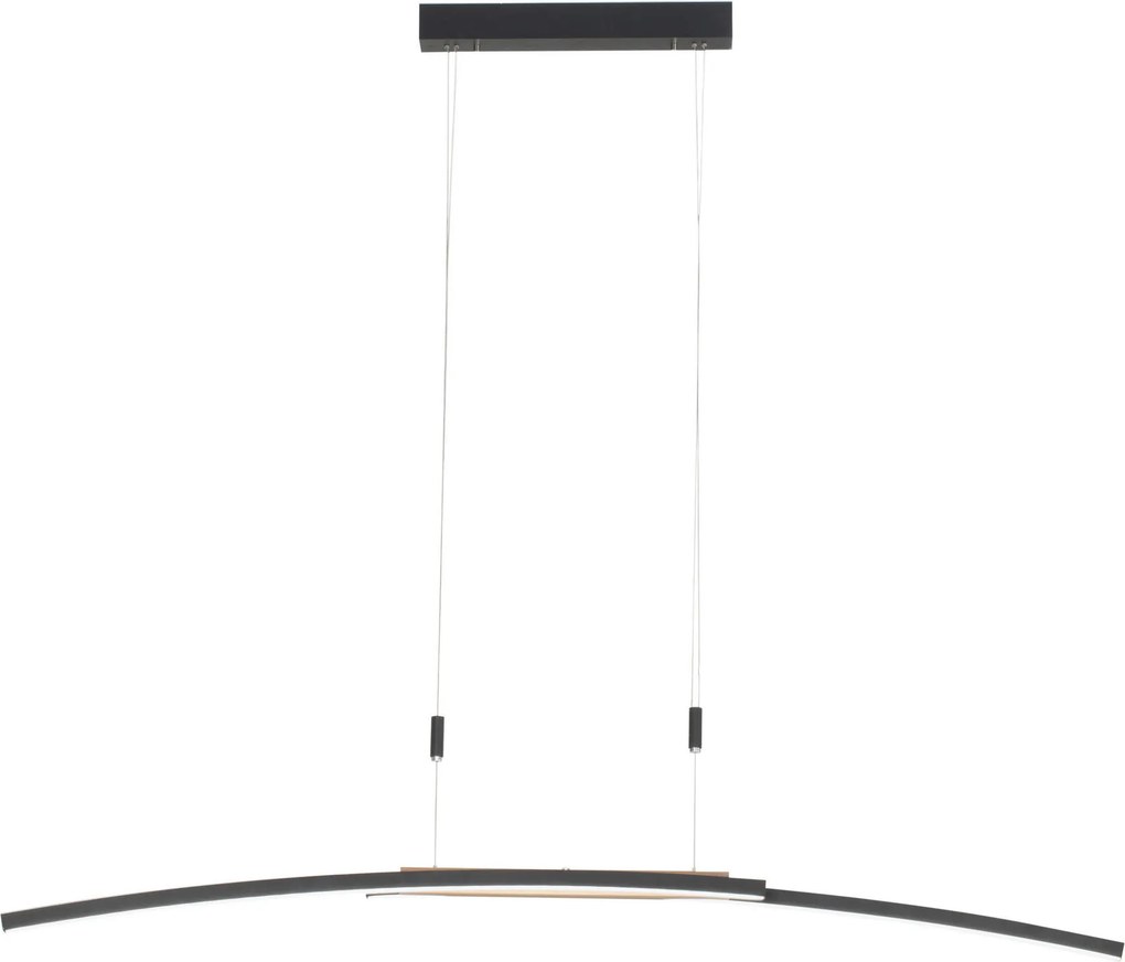 XXXLutz ZÁVESNÉ LED SVIETIDLO, 130/6,5/155 cm Dieter Knoll - Interiérové svietidlá - 0031700001