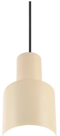 Žlté závesné svietidlo s kovovým tienidlom ø 12 cm Agudo – Trio